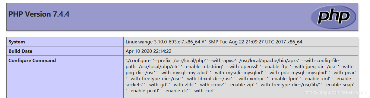 Linux 配置安装 apache + mysql + php_linux虚拟机配置apache+mysql+php-CSDN博客