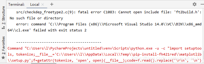python安装matplotlib库三种失败情况_pip install matplotlib 失败-CSDN博客
