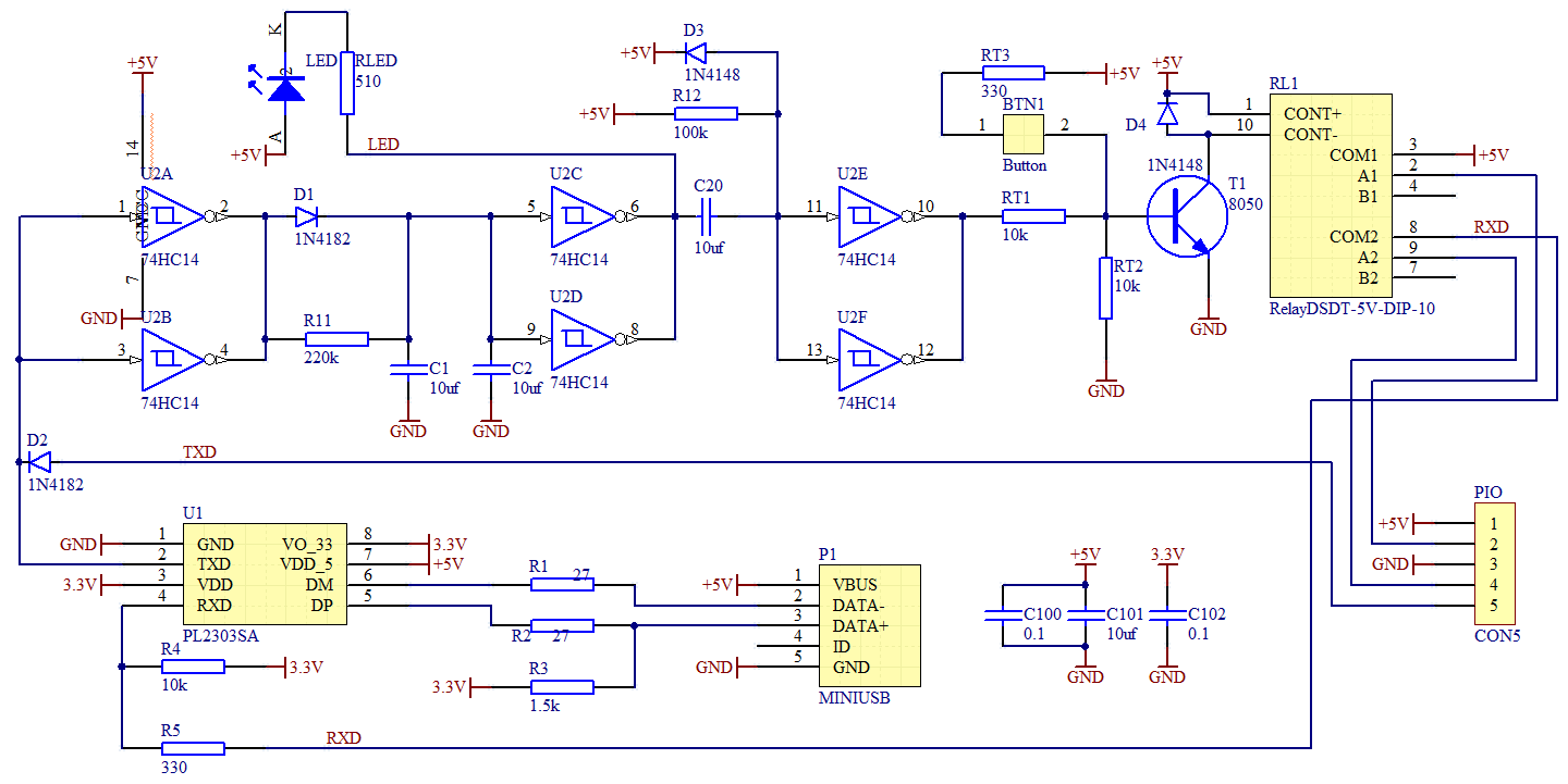 ▲ Fully automatic program download interface board