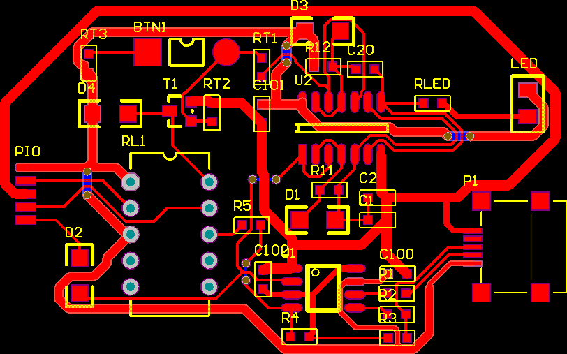 ▲ Fully automatic program download interface PCB board