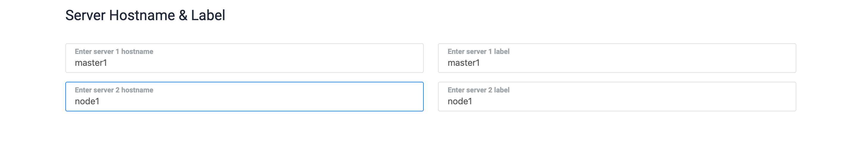 hostname