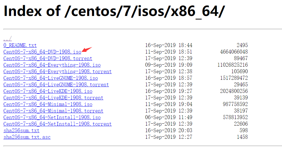 下载centos7