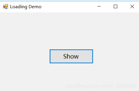 Loading Form C winform耗时代码处理,仿win10加载动画Loading(等待界面)_c# winform loading界面-CSDN博客