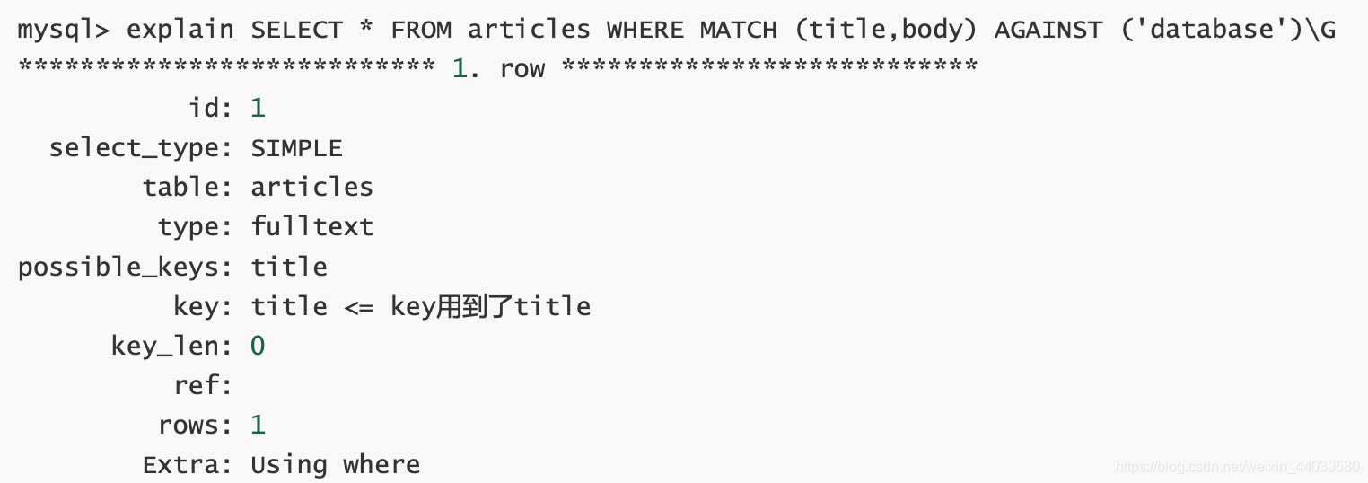 MySQL索引特性数据库快乐星球-