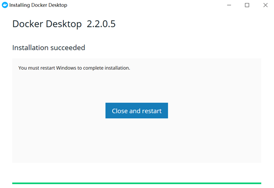 Win10下安装docker网络不忘初心-
