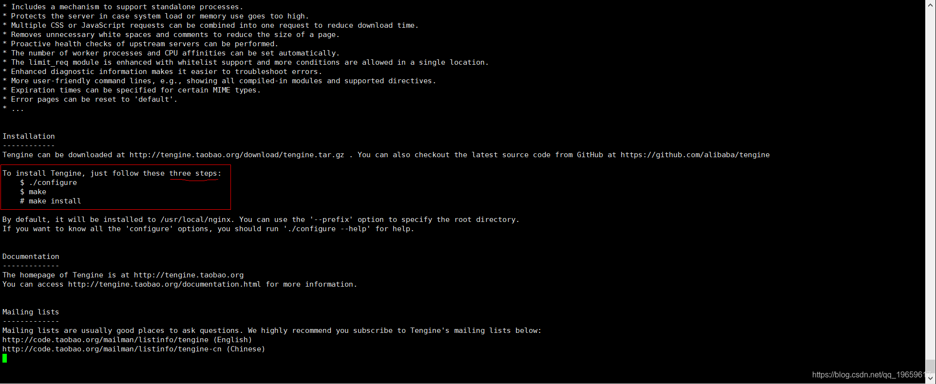 Tengine安装教程运维qq19659617的博客-