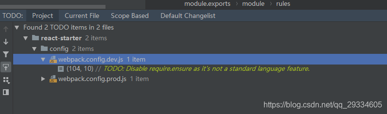 webstorm todo