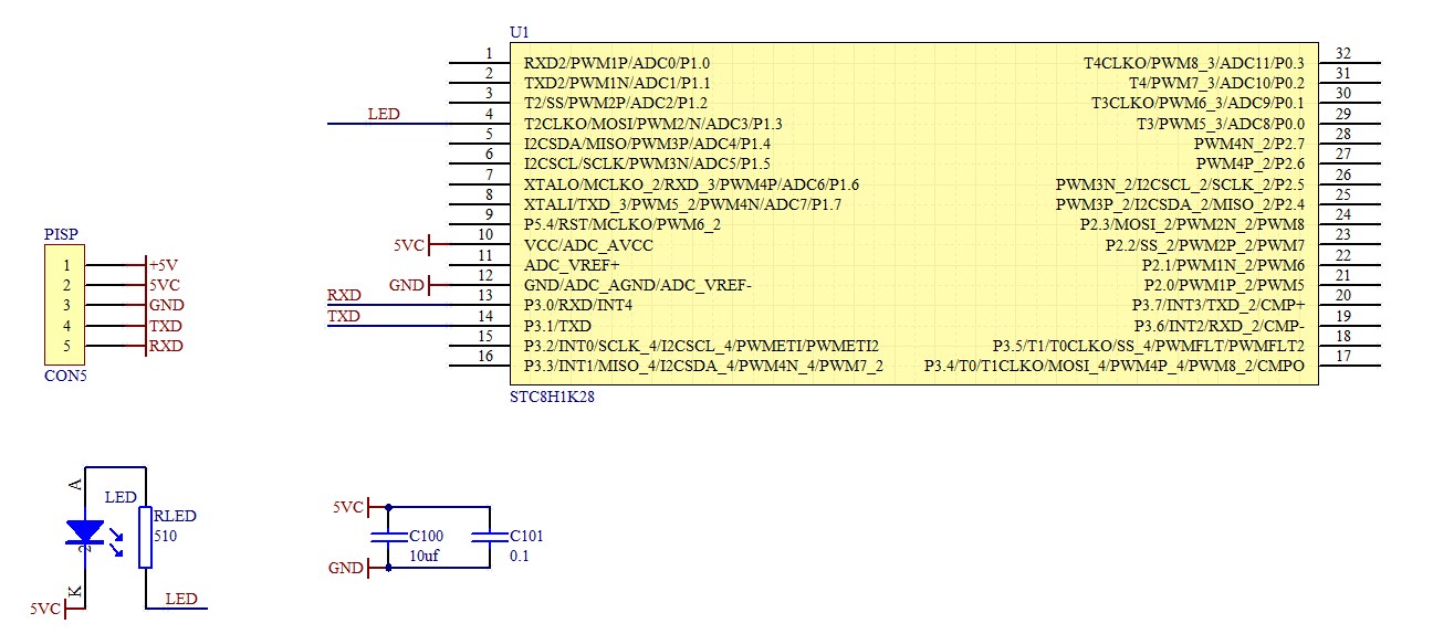 ▲ Diagrama esquemático de la versión beta