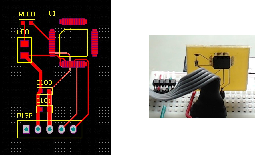 ▲ 测试PCB-LQFP48