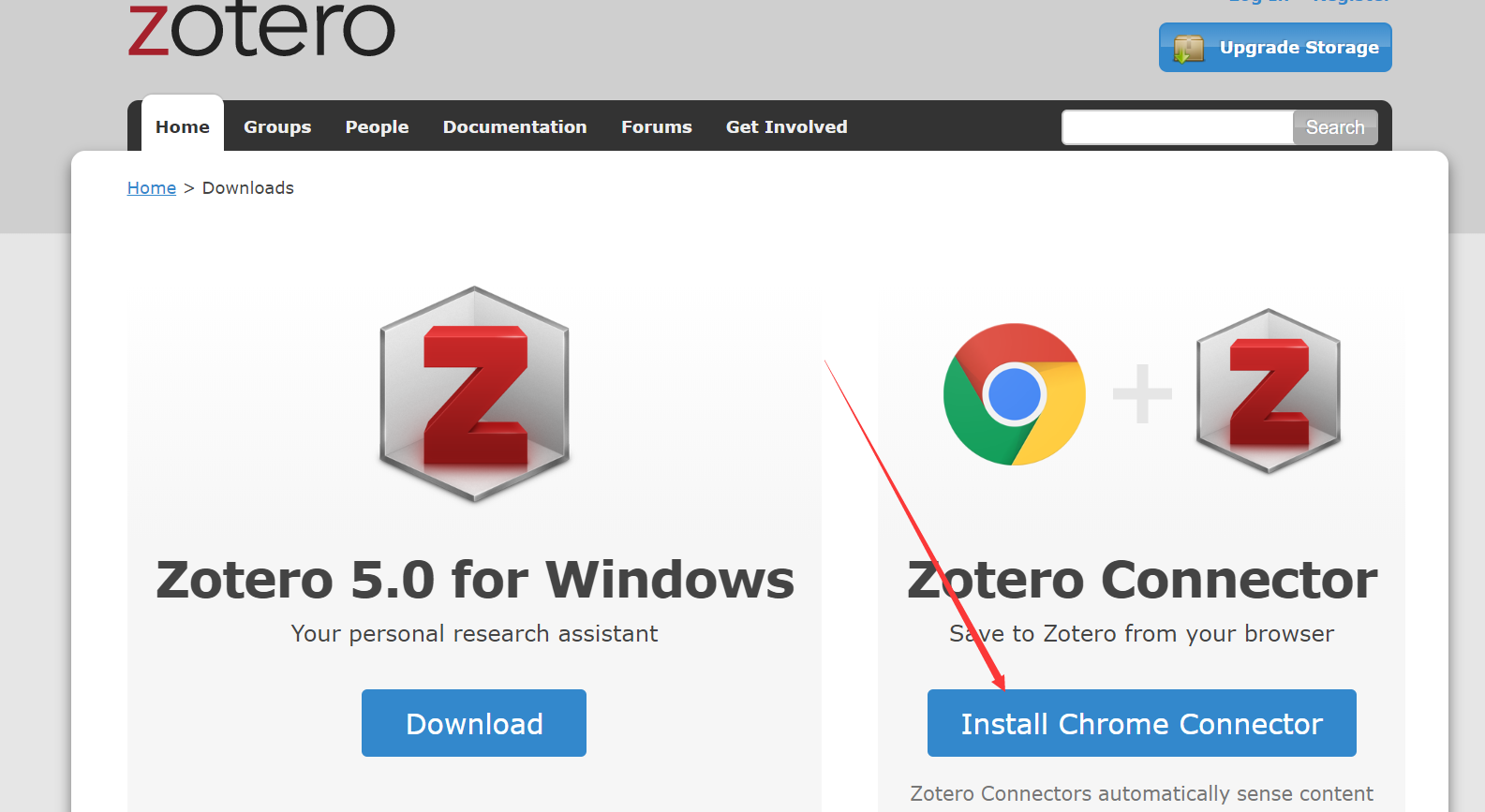 zotero for chrome extension