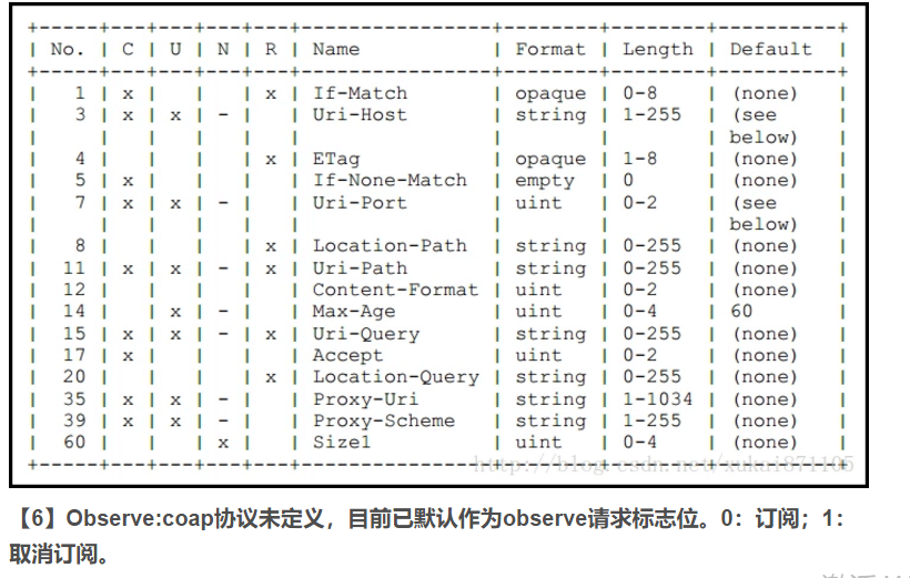 option格式