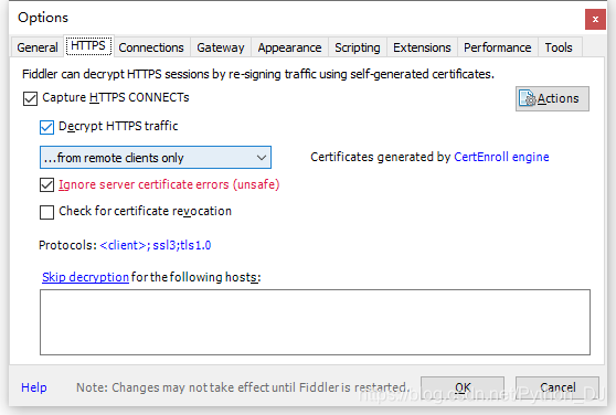 fiddler抓包APP配置