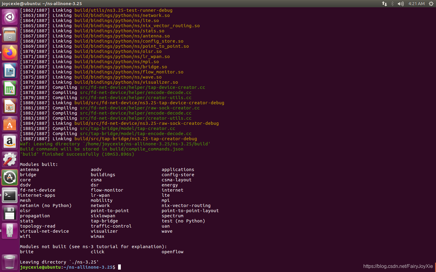 Ubuntu16 04 Ns3 25
