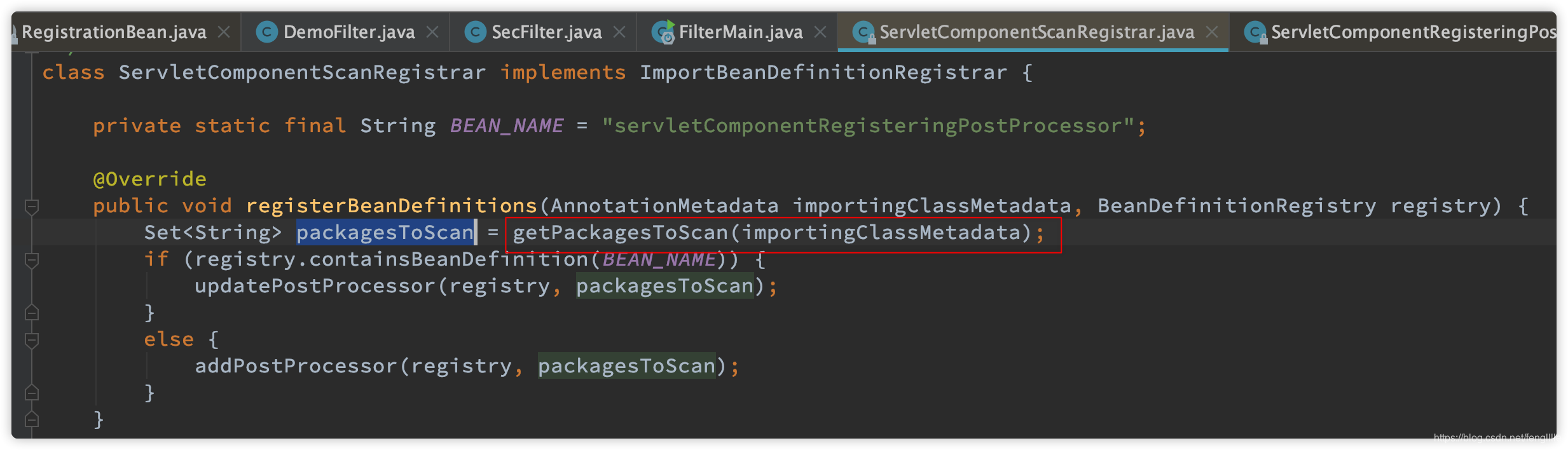 Spring Boot Filter 顺序源码分析_spring filter源码-CSDN博客