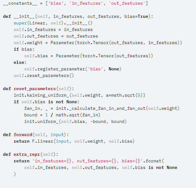 torch.nn模块介绍_torch.nn.functional.linearCSDN博客