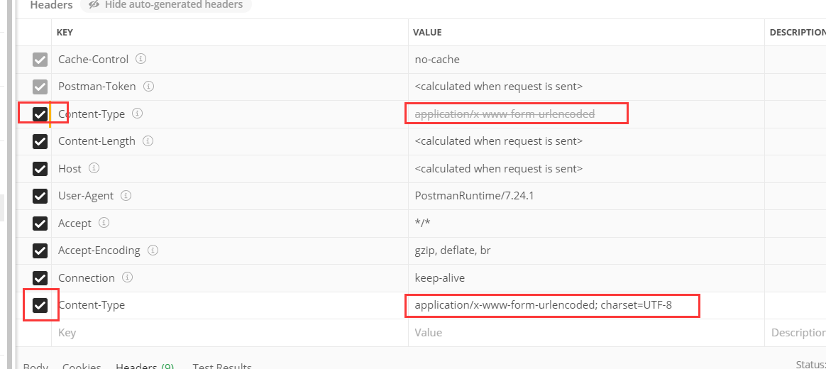 postman通过form格式进行请求，内容包含中文的话，在服务端会接收到中文乱码_formurlencode 中文 postmanCSDN博客