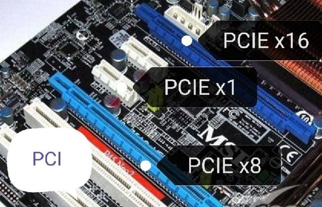 PCI-E x1/x4/x8/x16四种插槽区别是什么？具体有什么作用？