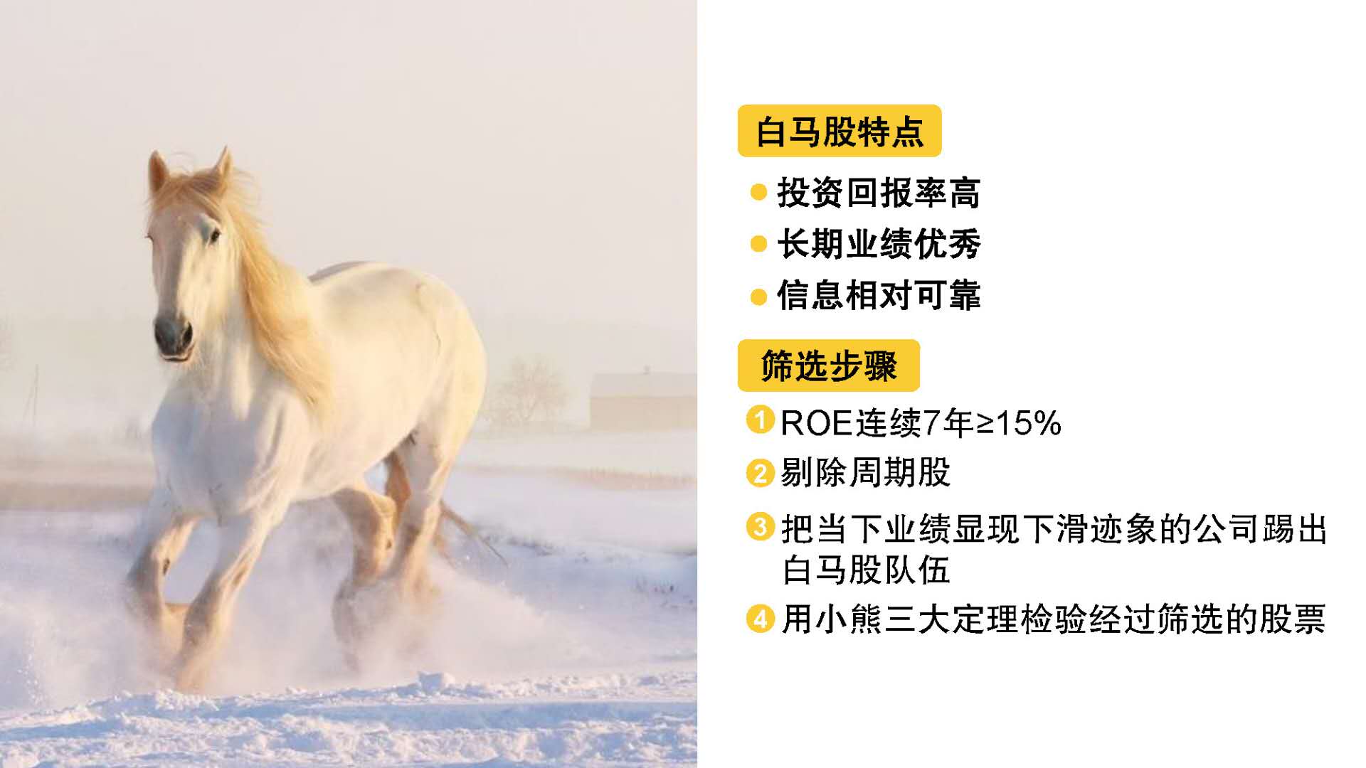 day9构建自己的白马股