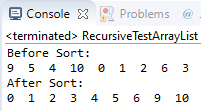 Java ArrayList实现快速排序（D&C）_arraylist 实现快速排序-CSDN博客