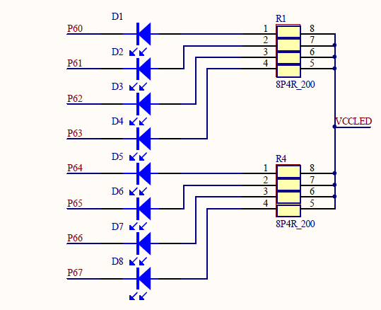 MSP430F169(一) —— 点亮发光二极管