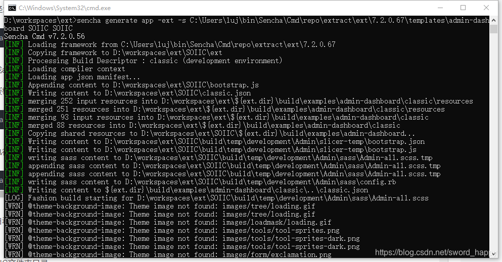ExtJS 使用Sencha CMD创建模板工程_extjs 7 cmd-CSDN博客