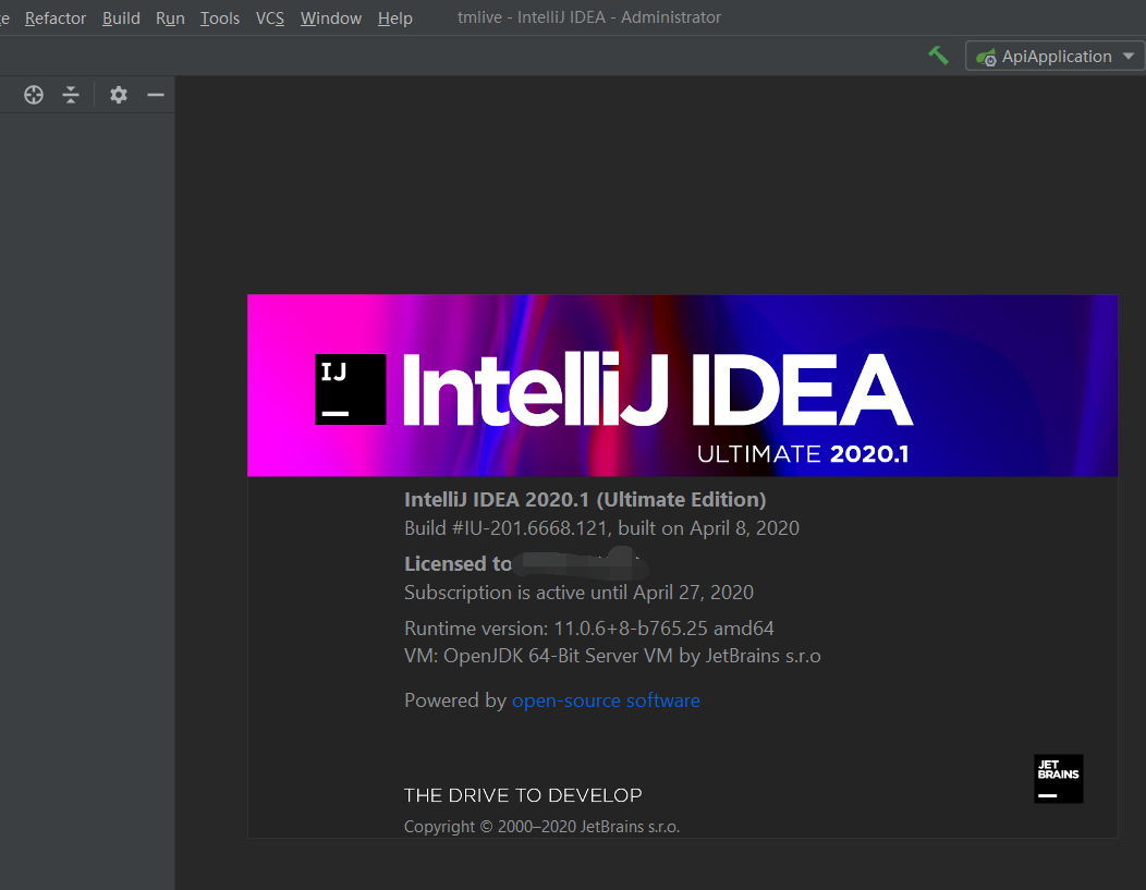 IntelliJ IDEA 更新到2020 Cannot load a JDK class: com.sun.jdi.Field Please