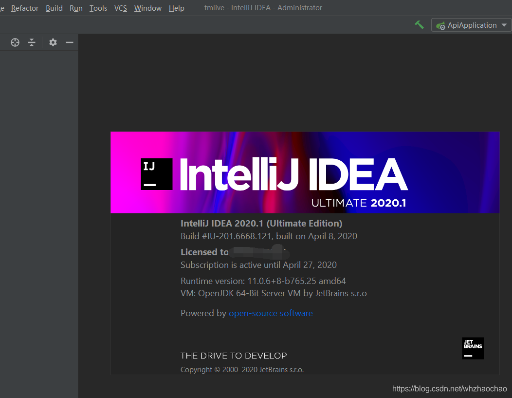 IntelliJ IDEA 更新到2020 Cannot load a JDK class: com.sun.jdi.Field Please