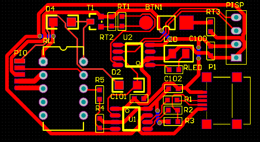 ▲ 自动下载电路PCB版图