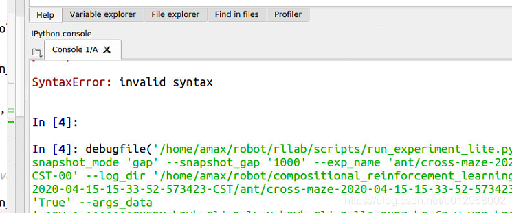 Spyder debug调试文件,如何传入参数_spyder debug file-CSDN博客