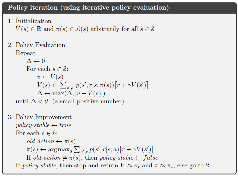 4.1、DP——Policy Iteration和Value Iteration代码实现_policy iteration gridworld ...
