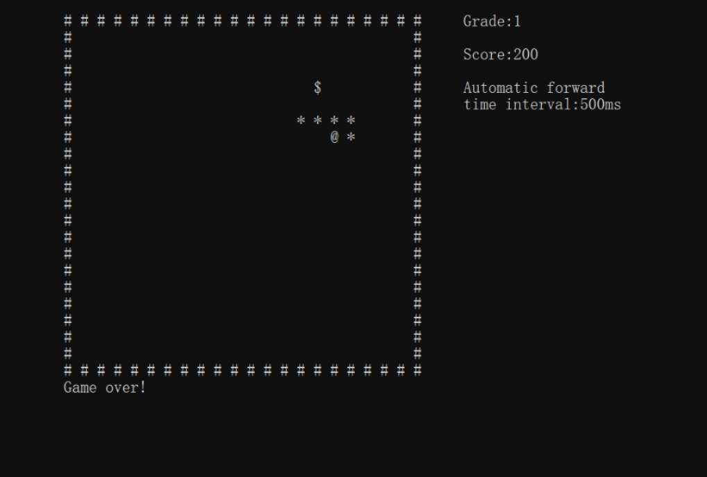 C++贪吃蛇 最简单实现C/C++WangRunlin的博客-