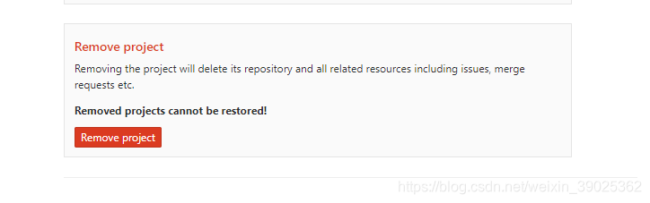 Remove Project Gitlab gitlab如何删除个人项目,git学习二_gitlab 怎么删除personal 项目-CSDN博客