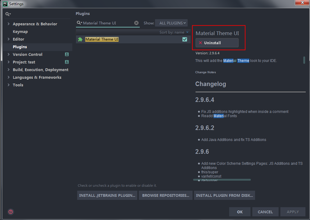 Python环境搭建以及Pycharm界面插件（Material Theme UI）安装，随时随地更改主题PythonGlaxyling-