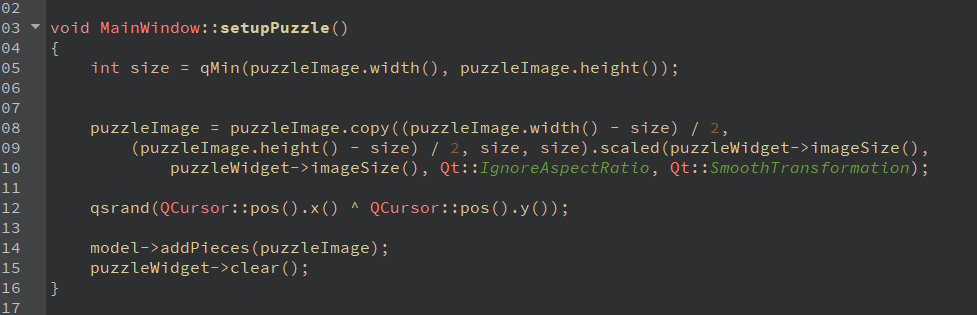 Qt 拖拽实现拼图 【官方demo源码超级详细解读】沈明一的博客-
