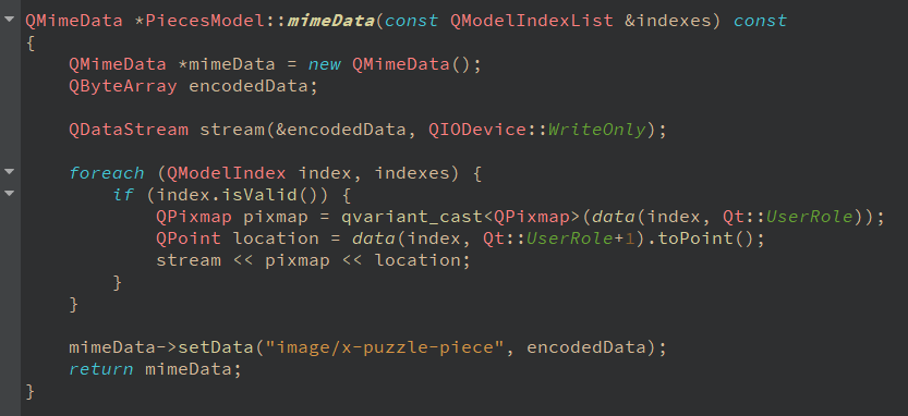 Qt 拖拽实现拼图 【官方demo源码超级详细解读】沈明一的博客-