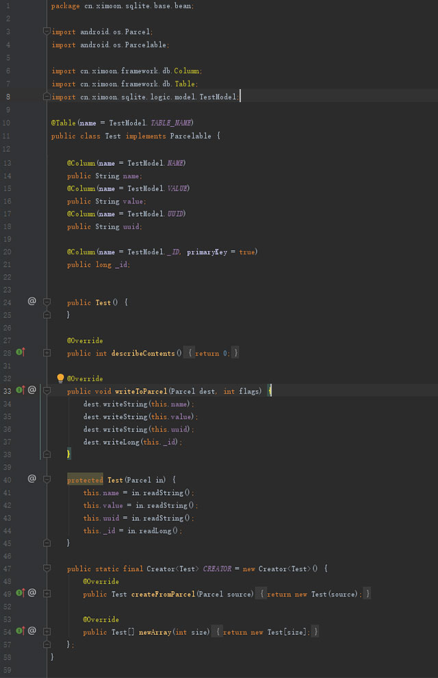 Android数据库代码自动生成器数据库白汐月的IT专栏-