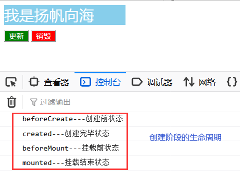 教女朋友学习【vue的生命周期钩子函数】JavaScript扬帆向海的博客-