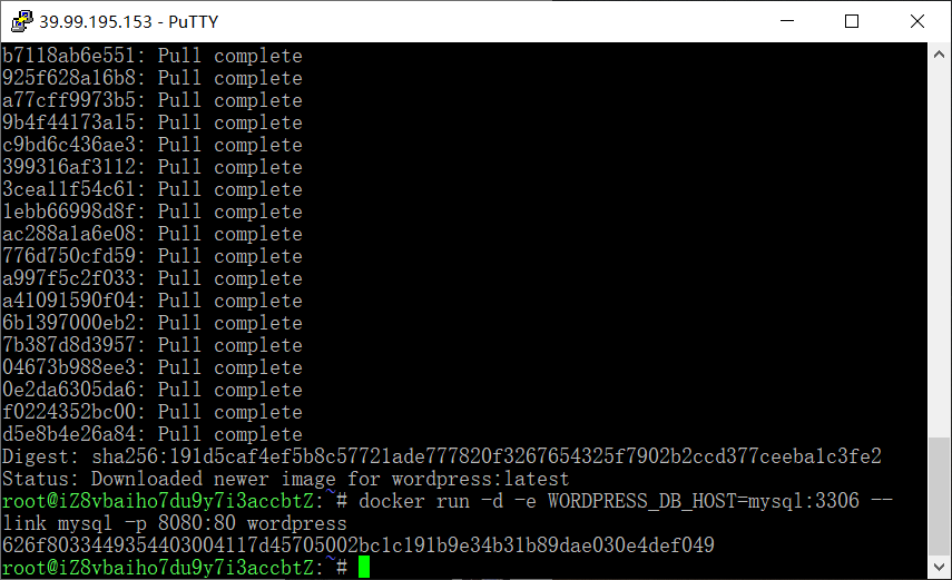 阿里云搭建个人博客(workpress)数据库weiweiweiIT的博客-