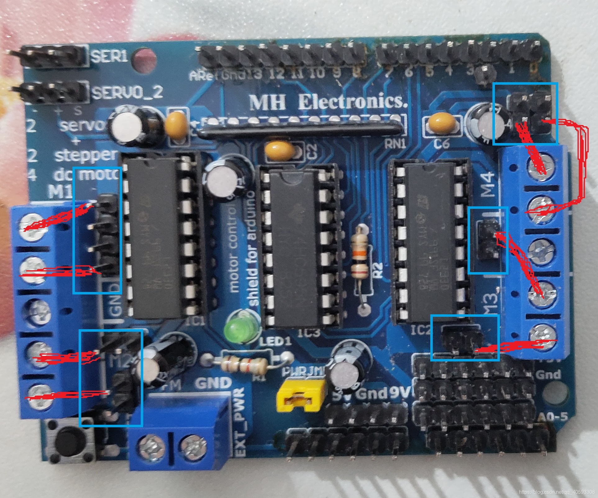 L293d Module Breakout L293D驱动模块的使用详解_l293d外围-CSDN博客