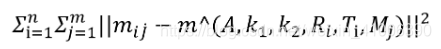 Objective function considering distortion