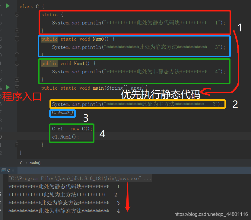 1) Non-static variables (2) Static variables