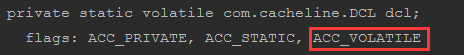 volatile字节码