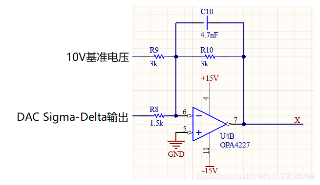 一阶加法低通滤波器