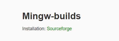 Mingw-builds