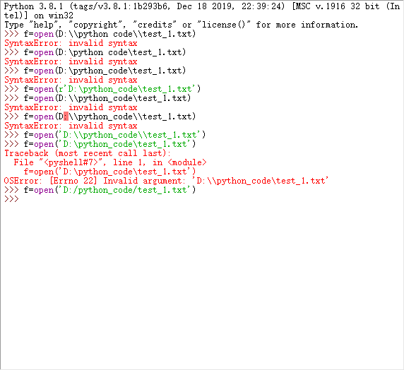 python在windows中打开文件时关于文件路径的书写方式3种_python3 opencv3 windows文件路径变量写法-CSDN博客