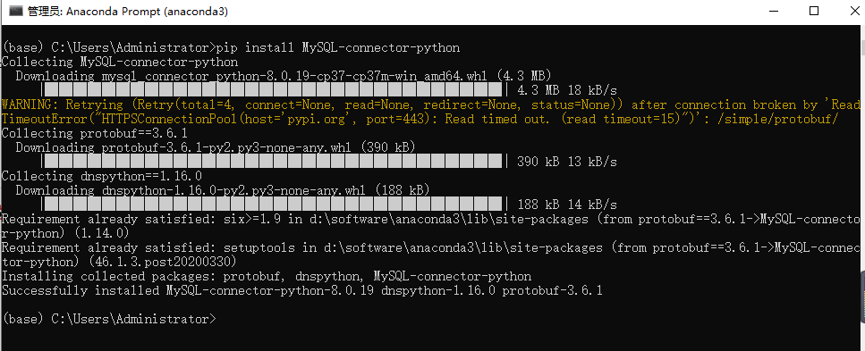解决 mysql.connector.errors.NotSupportedError_sqlalchemy.exc ...