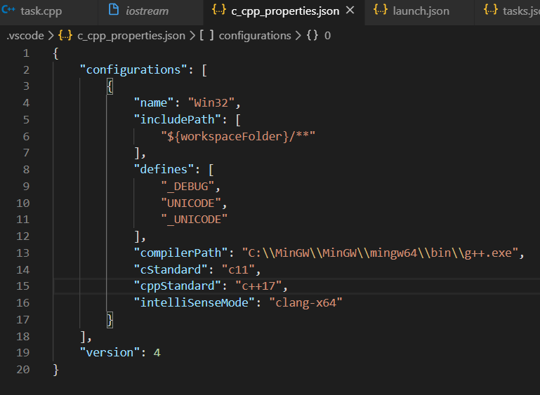 关于VS code（Visual Studio Code）的C/C++编译环境和调试的问题jsonqq45766131的博客-