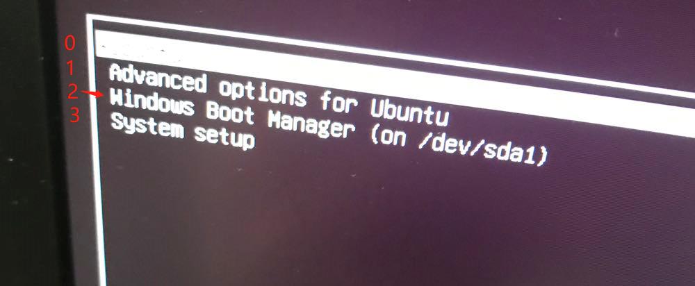 windows和ubuntu双系统设置默认启动项