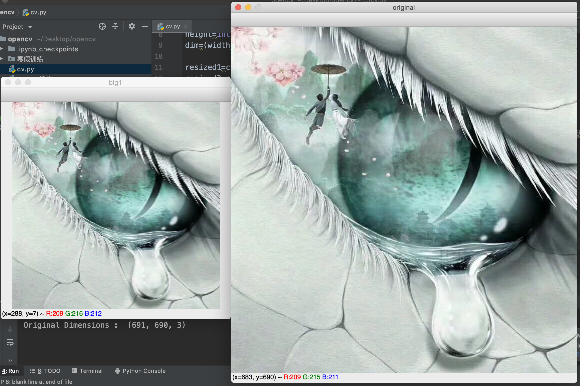 OpenCV框架与图像插值算法人工智能Ray的博客-