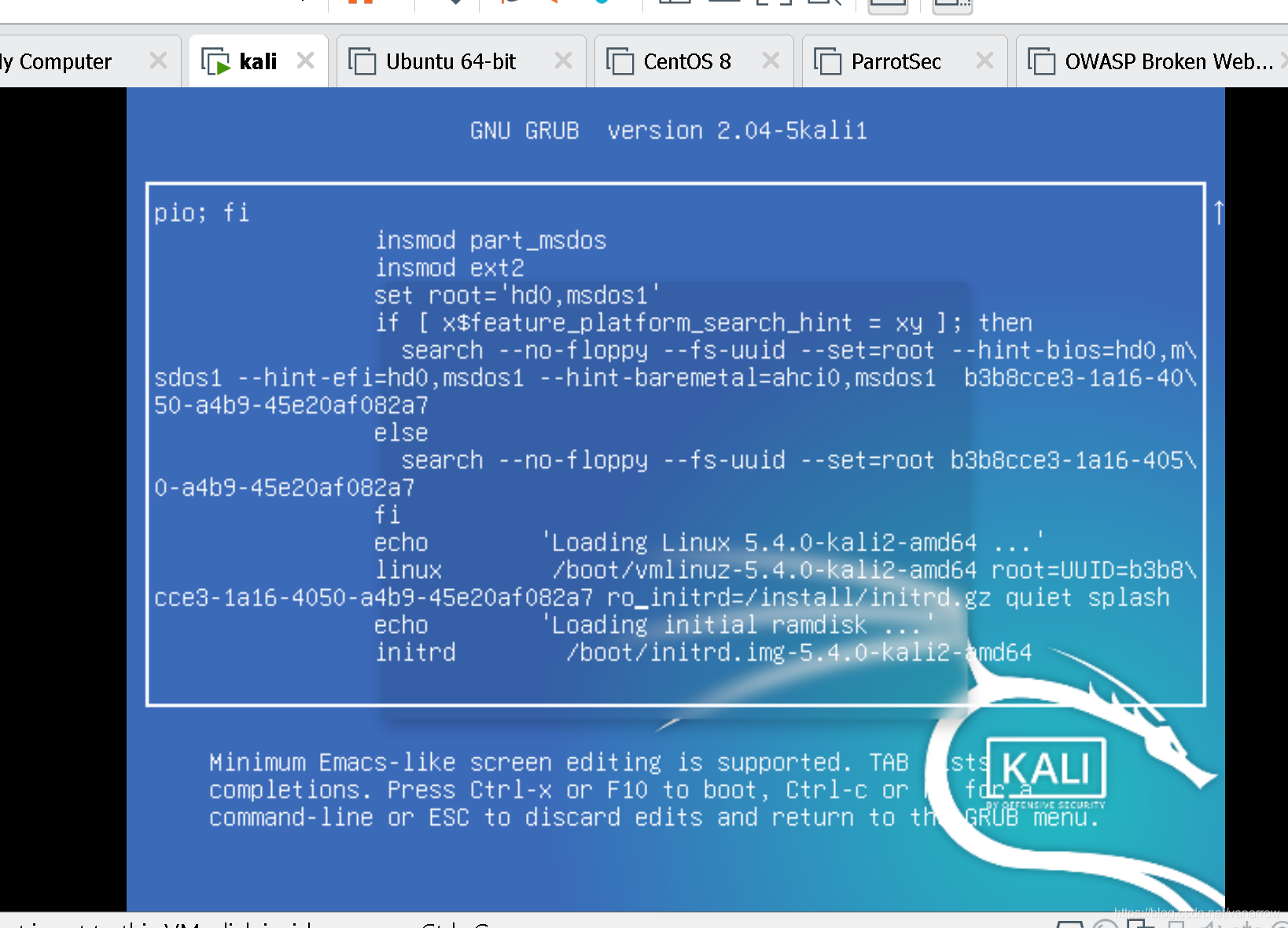 【Kali Linux 2020.1b】 全网 最新 安装 教程 ——你会踩到的坑,遇到的问题,难以哭诉的崩溃运维algae-
